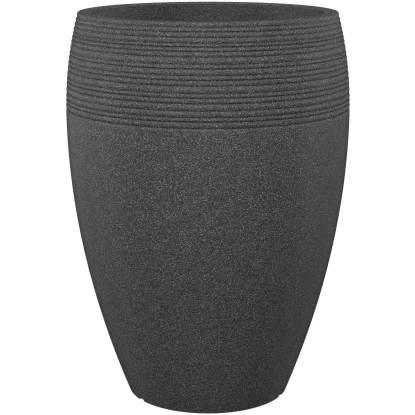 Scheurich Pflanzgefäß Lineo High Ø 39 Cm Schwarz Granit 3 Scheurich Pflanzgefäß Lineo High Ø 39 Cm Schwarz Granit