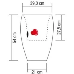 Scheurich Pflanzgefäß Lineo High Ø 39 Cm Schwarz Granit 20 Scheurich Pflanzgefäß Lineo High Ø 39 Cm Schwarz Granit -Pola Pflanz Geschaft 1178797 4357 283 54 9