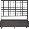 Gaspo Blumenkasten Hellbrunn Mit Spalier 136 Cm X 140 Cm X 37 Cm Vintage Grau -Pola Pflanz Geschaft 119621 2273 S 01