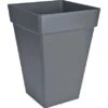 Elho Blumentopf Loft Urban Eckig Hoch 30 Cm X 30 Cm Anthrazit -Pola Pflanz Geschaft 1359926 4667 1