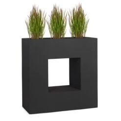 Pflanzwerk® Pflanzkübel Vista 69 Cm X 68 Cm X 29 Cm Anthrazit