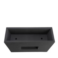 Pflanzwerk® Pflanzkübel Vista 53 Cm X 75 Cm X 27 Cm Anthrazit -Pola Pflanz Geschaft 145579 11001500 4