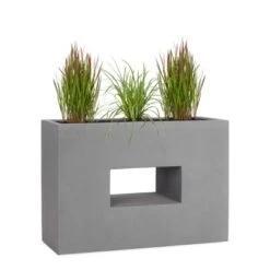 Pflanzwerk® Pflanzkübel Vista 53 Cm X 75 Cm X 27 Cm Grau