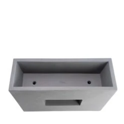 Pflanzwerk® Pflanzkübel Vista 53 Cm X 75 Cm X 27 Cm Grau -Pola Pflanz Geschaft 145665 11001500 4