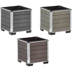 Gartenfreude Pflanzgefäß WPC Eckig 26 Cm X 26 Cm Braun 9 Gartenfreude Pflanzgefäß WPC Eckig 26 Cm X 26 Cm Braun -Pola Pflanz Geschaft 160309 4655 pt03