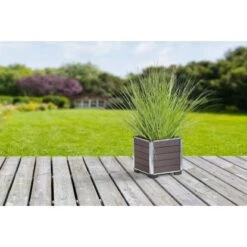Gartenfreude Pflanzgefäß WPC Eckig 26 Cm X 26 Cm Braun 8 Gartenfreude Pflanzgefäß WPC Eckig 26 Cm X 26 Cm Braun -Pola Pflanz Geschaft 160309 4655 pt 02