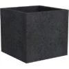 Scheurich Pflanzgefäß C-Cube 240 28,5 Cm X 28,5 Cm Stony Black -Pola Pflanz Geschaft 2185940 4357 240 30 1