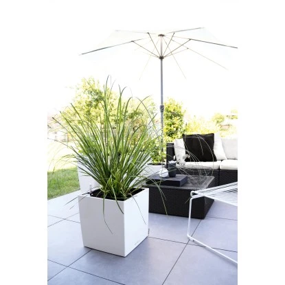 Lechuza Pflanzgefäß Cube Premium 30 Cm X 30 Cm Weiß Hochglanz 7 Lechuza Pflanzgefäß Cube Premium 30 Cm X 30 Cm Weiß Hochglanz – Bild 5