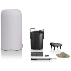 Lechuza Pflanzgefäß Havalo Ø 33 Cm X 60 Cm Moon Grey -Pola Pflanz Geschaft 262822 4186 2