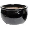 Glazed Bavaria Shiny Black D26H17 -Pola Pflanz Geschaft 3247418 4635 76064