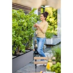 Lechuza Pflanzgefäß Trio Stone 40 Steingrau 130 Cm X 42 Cm -Pola Pflanz Geschaft 4008789150554 4186 6