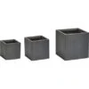 Gartenfreude Pflanzkübel 3er-Set Mittel Anthrazit -Pola Pflanz Geschaft 4251083904198 4655 1