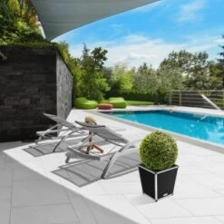 Amare Blumentopf Pur Fiberglas Design 33 Cm X 33 Cm X 34 Cm Schwarz -Pola Pflanz Geschaft 4251083908127 4655 9