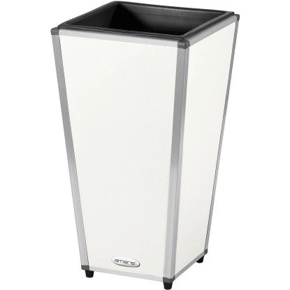 Amare Blumentopf Pur Fiberglas Design 28 Cm X 28 Cm X 51 Cm Weiß 3 Amare Blumentopf Pur Fiberglas Design 28 Cm X 28 Cm X 51 Cm Weiß