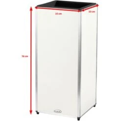 Amare Blumentopf Pur Fiberglas Design 33 Cm X 33 Cm X 76 Cm Weiß 16 Amare Blumentopf Pur Fiberglas Design 33 Cm X 33 Cm X 76 Cm Weiß -Pola Pflanz Geschaft 4251083908370 4655 6