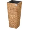 Gartenfreude Blumentopf Wasserhyazinthe 28 X 28 X 60 Cm Natur Kunststoffeinsatz -Pola Pflanz Geschaft 4251083910410 4655 1