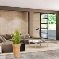 Gartenfreude Blumentopf Wasserhyazinthe 28 X 28 X 60 Cm Natur Kunststoffeinsatz -Pola Pflanz Geschaft 4251083910410 4655 6