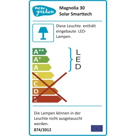 Beleuchteter Blumentopf Magnolia RGBW Solar Mit Batterie Ø 30 Cm X 29 Cm Weiß 4 Beleuchteter Blumentopf Magnolia RGBW Solar Mit Batterie Ø 30 Cm X 29 Cm Weiß – Bild 2