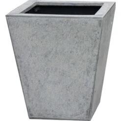 Pflanztopf27 Cm X 27 Cm X 31 Cm Grau