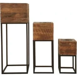 Pflanzgefäß Auf Festem Gestell 34 Cm X 18 Cm X 18 Cm -Pola Pflanz Geschaft 783091 3622 2