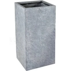 M Collections Pflanztopf Arizona Cubihi 40 Cm X 40 Cm Washed Grau