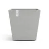 Ecopots Pflanztopf Rotterdam Weißgrau 25,2 Cm X 24,5 Cm -Pola Pflanz Geschaft WaterReservoirWhiteGrey 00