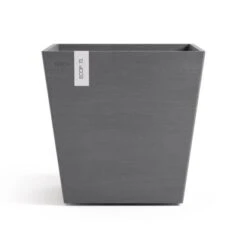 Ecopots Pflanztopf Rotterdam Grau 45,4 Cm X 44 Cm
