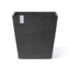 Ecopots Pflanztopf Rotterdam Rollen Dunkelgrau 49,7 Cm X 50 Cm -Pola Pflanz Geschaft tterdamWheels50DarkGrey 00